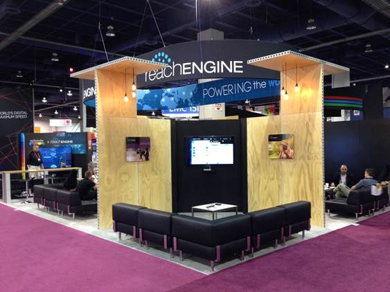 Extruded Frame System Tradeshow Display
