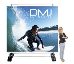 Outdoor Billboard and banner stand