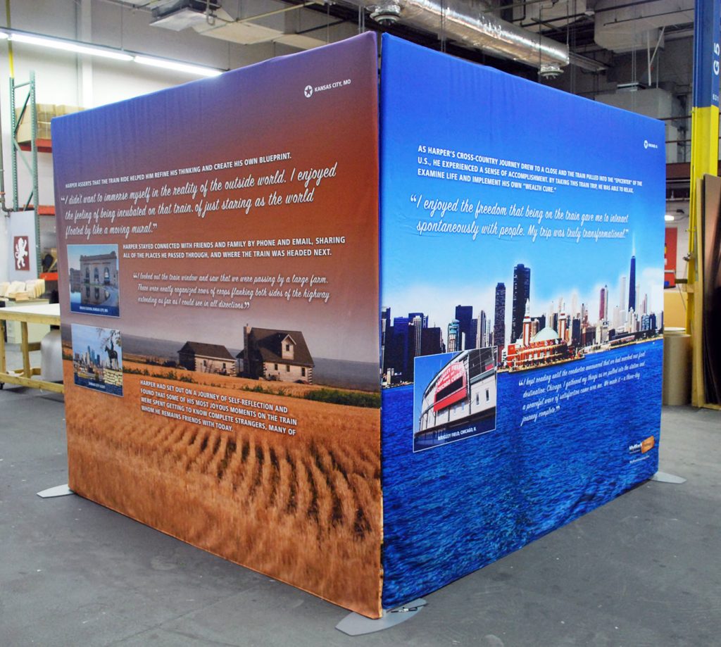 Tube Frame Systems Trade Show Display